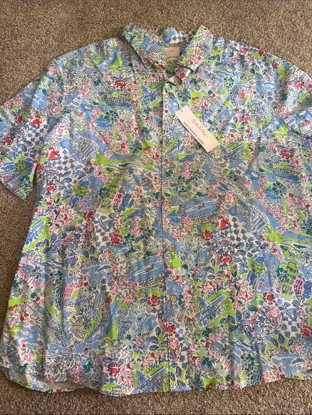 Lilly Pulitzer men’s shirt- NWT